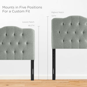 Annabel Upholstered Fabric Twin Headboard by Modway