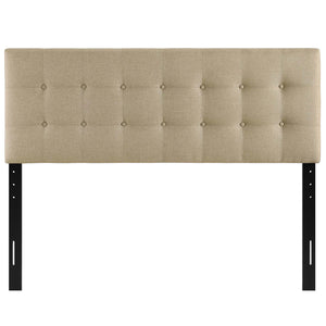 Emily Upholstered Fabric Queen Headboard by Modway