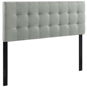 Emily Upholstered Fabric Queen Headboard by Modway