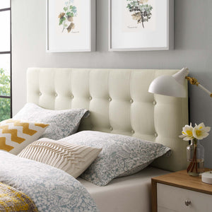 Emily Upholstered Fabric Queen Headboard by Modway