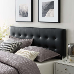 Emily Upholstered Vinyl Queen Headboard by Modway