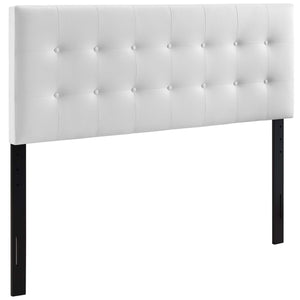 Emily Upholstered Vinyl Queen Headboard by Modway