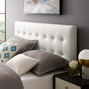 Emily Upholstered Vinyl Queen Headboard by Modway