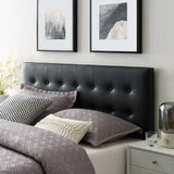 Emily Upholstered Vinyl Full Headboard by Modway