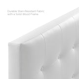 Emily Upholstered Vinyl Full Headboard by Modway