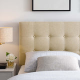 Emily Upholstered Fabric King Headboard by Modway
