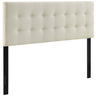 Emily Upholstered Fabric King Headboard by Modway