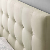 Emily Upholstered Fabric King Headboard by Modway