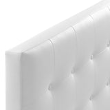 Emily Upholstered Vinyl King Headboard by Modway