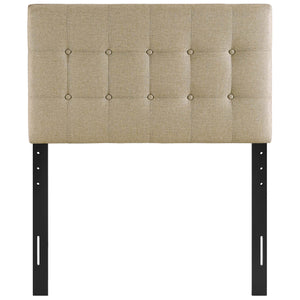 Emily Upholstered Fabric Twin Headboard by Modway