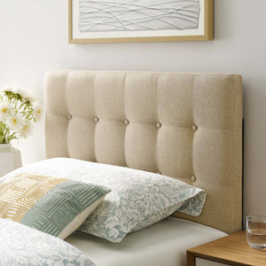 Emily Upholstered Fabric Twin Headboard by Modway