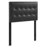 Emily Upholstered Vinyl Twin Headboard by Modway