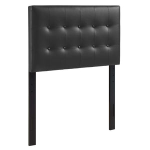 Emily Upholstered Vinyl Twin Headboard by Modway