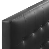 Emily Upholstered Vinyl Twin Headboard by Modway