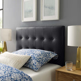 Emily Upholstered Vinyl Twin Headboard by Modway