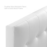 Emily Upholstered Vinyl Twin Headboard by Modway