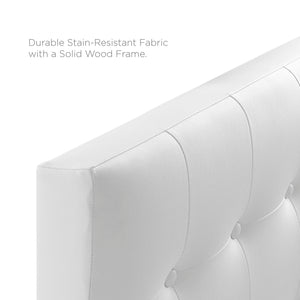 Emily Upholstered Vinyl Twin Headboard by Modway