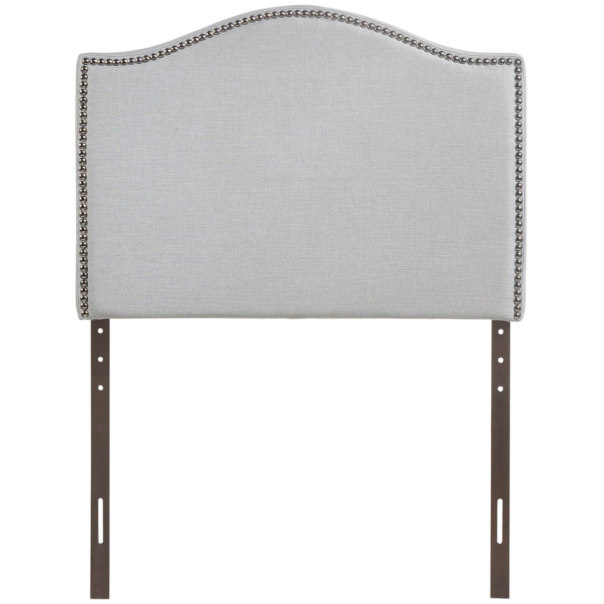 Curl Nailhead Upholstered Twin Headboard by Modway