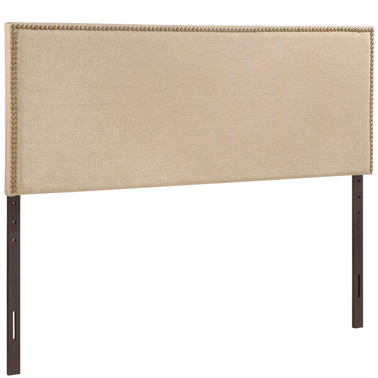 Region Nailhead Upholstered Queen Headboard by Modway