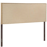 Region Nailhead Upholstered Queen Headboard by Modway