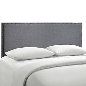 Region Nailhead Upholstered Queen Headboard by Modway