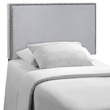 Region Nailhead Upholstered Twin Headboard by Modway