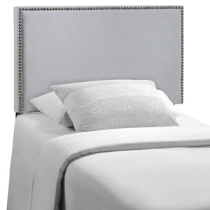 Region Nailhead Upholstered Twin Headboard by Modway