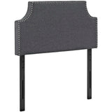 Laura Upholstered Fabric Twin Headboard by Modway
