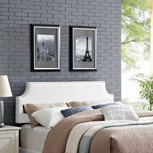 Laura Upholstered Vinyl Full Headboard by Modway