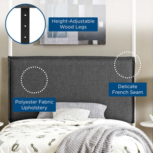 Camille Upholstered Fabric Twin Headboard by Modway