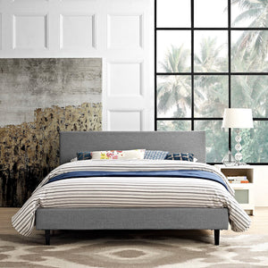 Anya Fabric Queen Bed by Modway