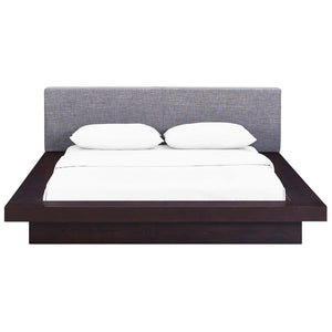 Freja Fabric Queen Platform Bed by Modway