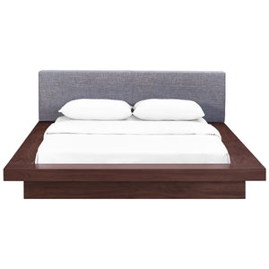 Freja Fabric Queen Platform Bed by Modway
