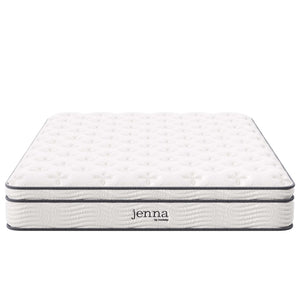 Jenna 10" Innerspring and Foam Queen Mattress by Modway