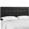 Paisley Tufted Upholstered Faux Leather Full / Queen Headboard by Modway
