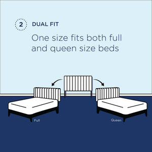 Paisley Tufted Upholstered Faux Leather Full / Queen Headboard by Modway