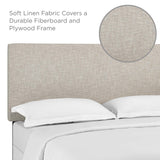 Taylor Upholstered Linen Fabric Full / Queen Headboard by Modway