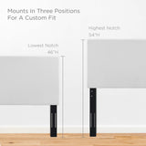 Taylor Upholstered Linen Fabric Full / Queen Headboard by Modway