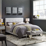 Amira Upholstered Fabric Full Bed by Modway