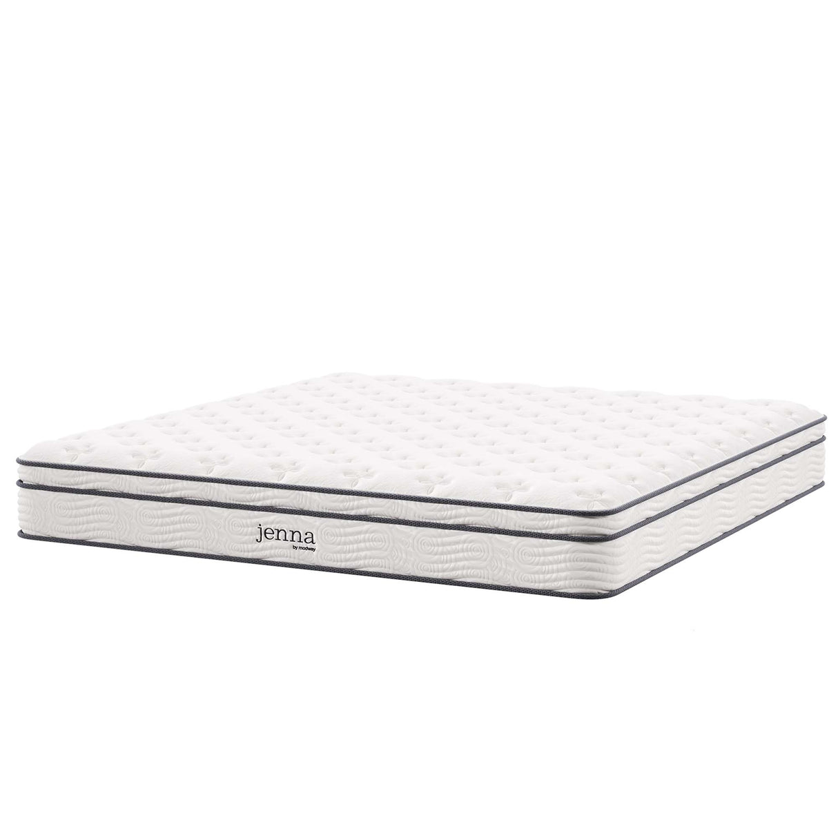 Jenna 10" Innerspring and Foam California King Mattress by Modway