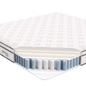 Jenna 10" Innerspring and Foam California King Mattress by Modway