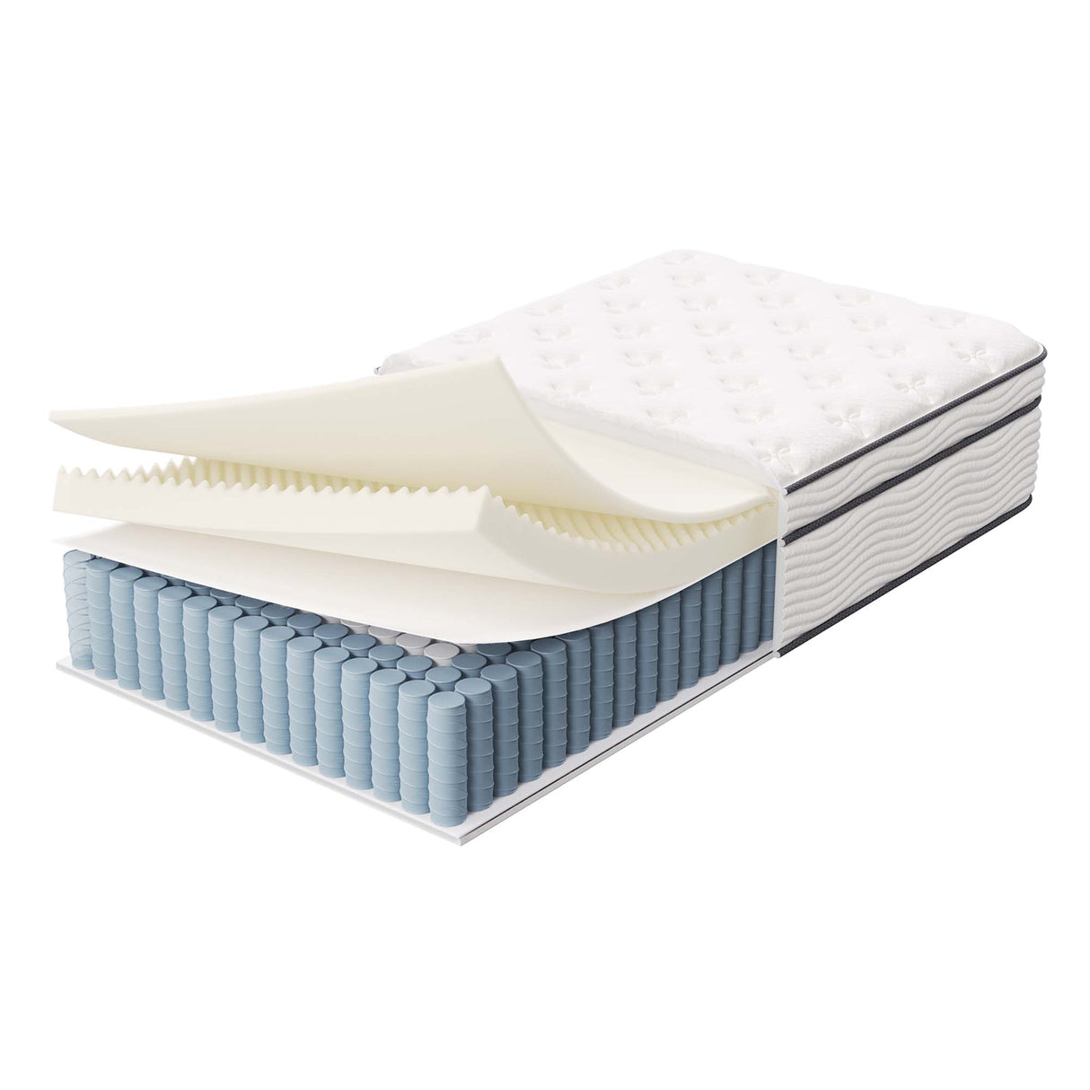 Jenna 14" Innerspring and Foam Twin Mattress by Modway