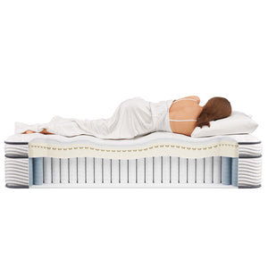 Jenna 14" Innerspring and Foam Twin Mattress by Modway