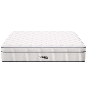 Jenna 14" Innerspring and Foam California King Mattress by Modway
