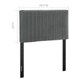Keira Performance Velvet Twin Headboard by Modway