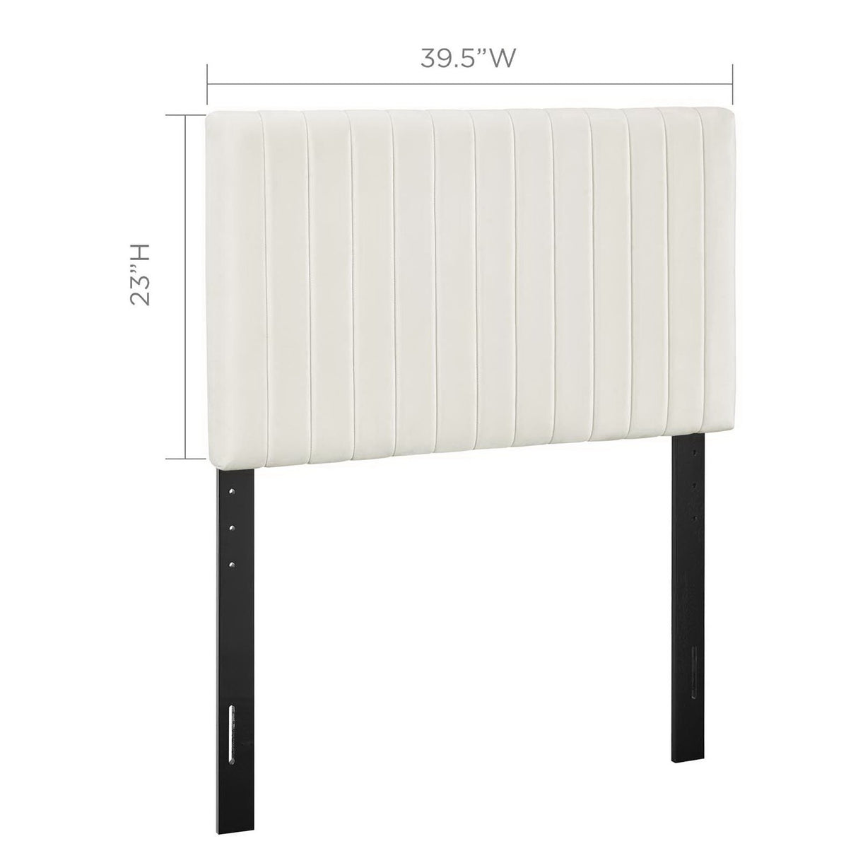 Keira Performance Velvet Twin Headboard by Modway