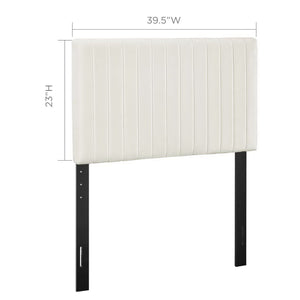 Keira Performance Velvet Twin Headboard by Modway
