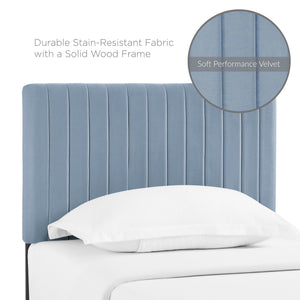 Keira Performance Velvet Twin Headboard by Modway