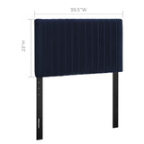 Keira Performance Velvet Twin Headboard by Modway
