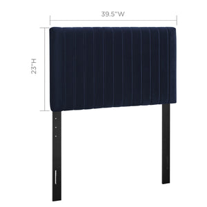 Keira Performance Velvet Twin Headboard by Modway